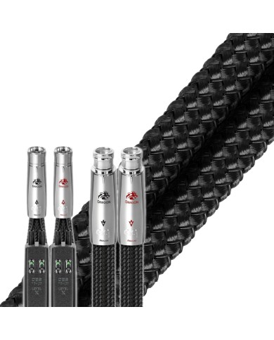 Cavi di segnale con tecnologia ZERO-Tech  Audioquest Dragon XLR