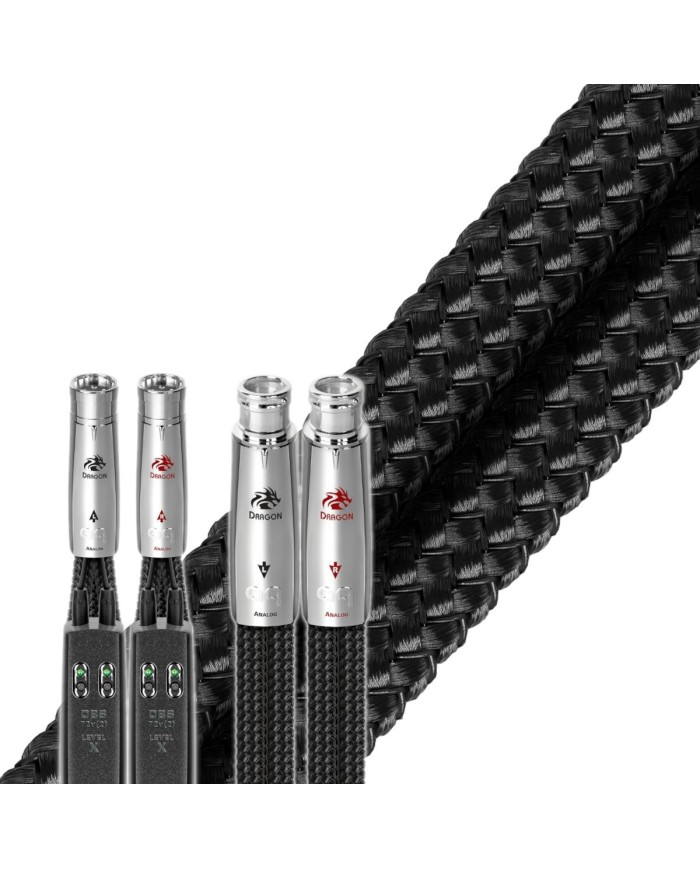 Cavi di segnale con tecnologia ZERO-Tech  Audioquest Dragon XLR