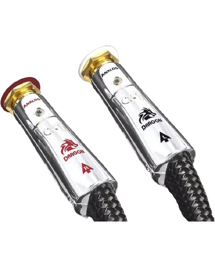 Cavi di segnale con tecnologia ZERO-Tech  Audioquest Dragon RCA