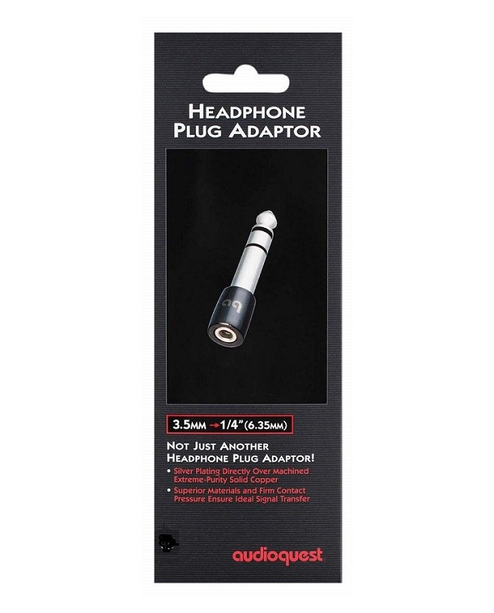 Connettore riduttore per cavo cuffie  Audioquest Headphone Plug Adaptor