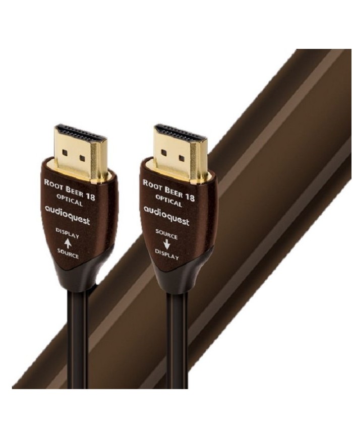 Cavo HDMI 8K per lunghe distanze  Audioquest Root Beer 18 Optical