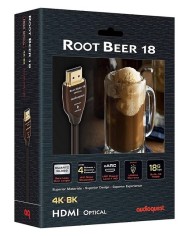 Cavo HDMI 8K per lunghe distanze  Audioquest Root Beer 18 Optical