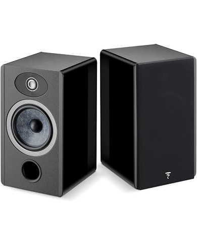 Coppia diffusori da scaffale a 2 vie compatti  Focal Vestia n.1  Nero