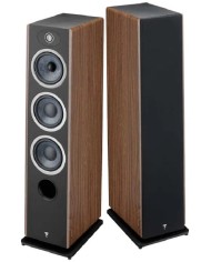 Coppia diffusori da pavimento a 3 vie  Focal Vestia n.2  Legno Scuro