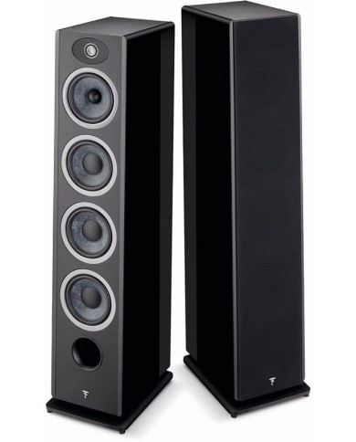 Coppia diffusori da pavimento a 3 vie  Focal Vestia n.3  Nero Lucido