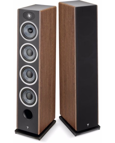 Coppia diffusori da pavimento a 3 vie  Focal Vestia n.3  Legno Scuro