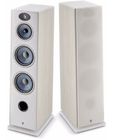 Coppia diffusori da pavimento a 3 vie  Focal Vestia n.4  Legno Chiaro