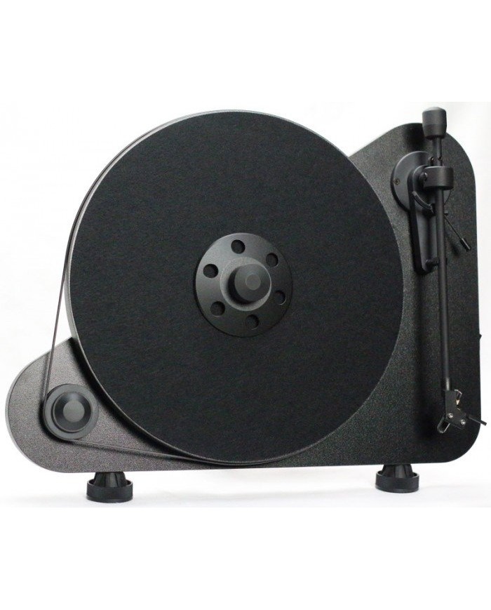 PRO-JECT VTE-R NERO GIRADISCHI VERTICALE CON BRACCIO E TESTINA OM5E SIGILLATO GARANZIA ITALIA