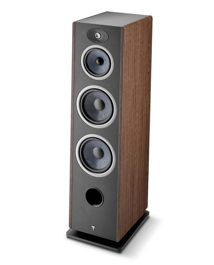 Coppia diffusori da pavimento a 3 vie  Focal Vestia n.4  Legno Scuro