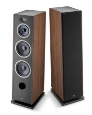 Coppia diffusori da pavimento a 3 vie  Focal Vestia n.4  Legno Scuro