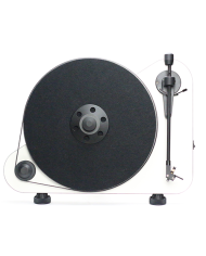 Pro-Ject VTE R BT Giradischi Verticale con Braccio e Testina Ortofon OM5E Bianco