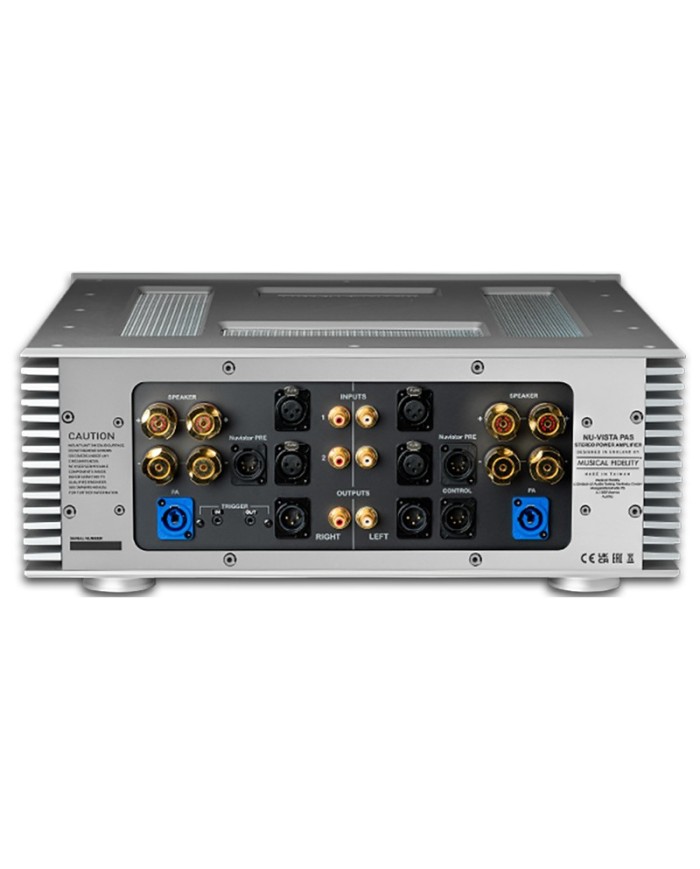 Amplificatore finale stereo  Musical Fidelity Nu-Vista PAS  Silver