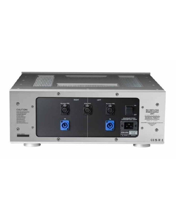 Amplificatore finale stereo  Musical Fidelity Nu-Vista PAS  Silver
