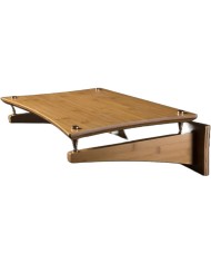 Staffa a parete  Quadraspire Q4 WALL BRACKETS  Bamboo Naturale