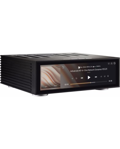 Streamer  Lettore rete  Amplificatore  DAC all-in-one  Rose RS520  Nero