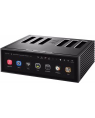 Streamer  Lettore rete  Amplificatore  DAC all-in-one  Rose RS520  Nero