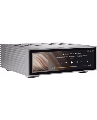 Streamer  Lettore rete  Ampli  DAC all-in-one  Rose RS520  Silver