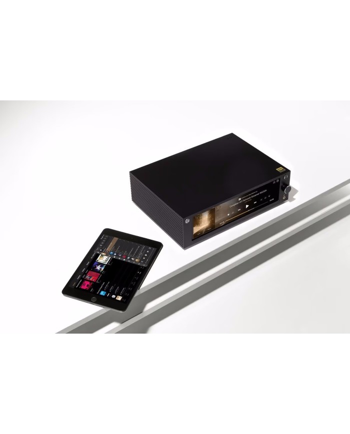 Network Streamer  Lettore di rete con DAC Sabre  Rose RS250A  Nero