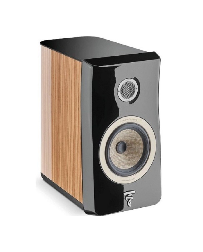 Diffusori bookshelf 2 vie bass reflex  Focal KANTA N.1  Noce e Nero