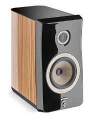 Diffusori bookshelf 2 vie bass reflex  Focal KANTA N.1  Noce e Nero