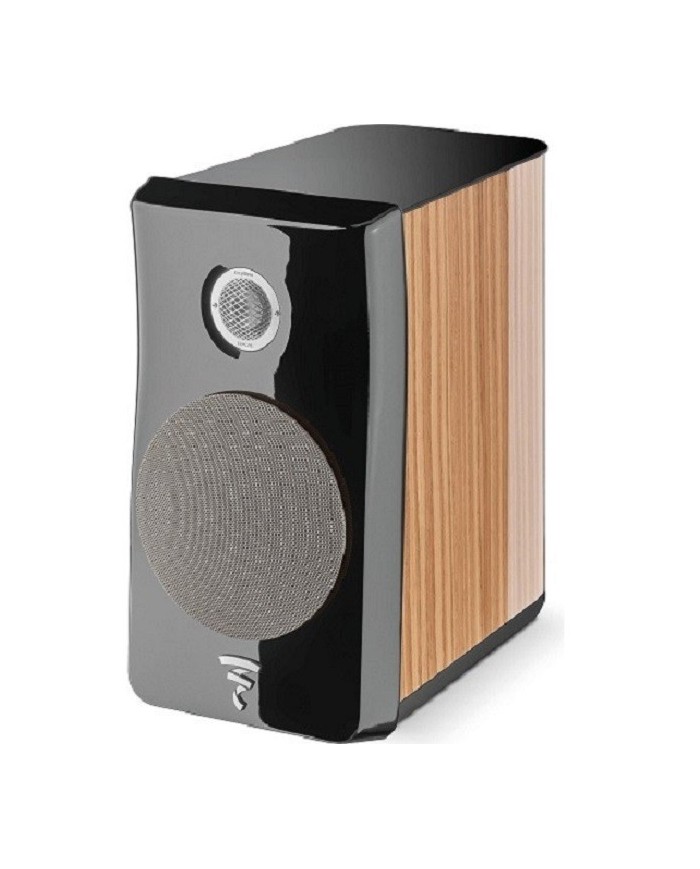 Diffusori bookshelf 2 vie bass reflex  Focal KANTA N.1  Noce e Nero