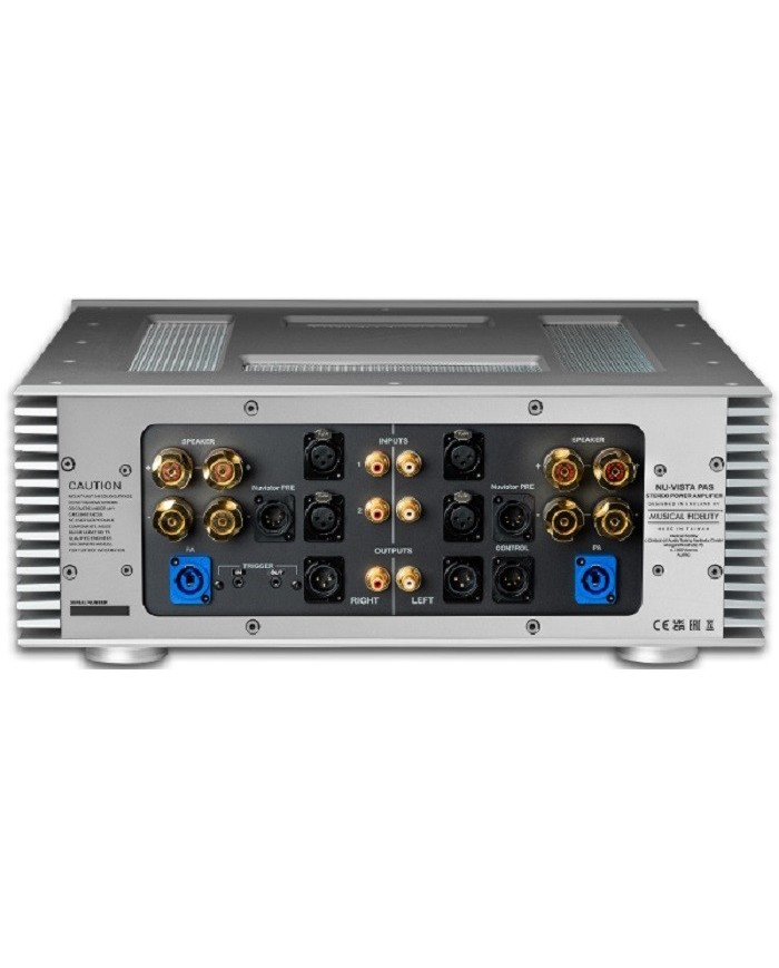 Amplificatore finale stereo  Musical Fidelity Nu-Vista PAS  Nero
