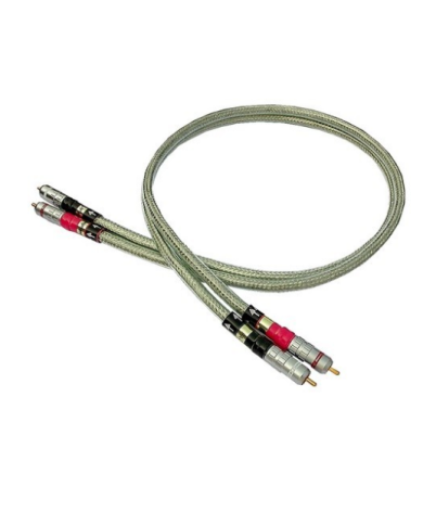 XINDAK FA-2 cavo rca-rca da 1 mt in misto rame e argento