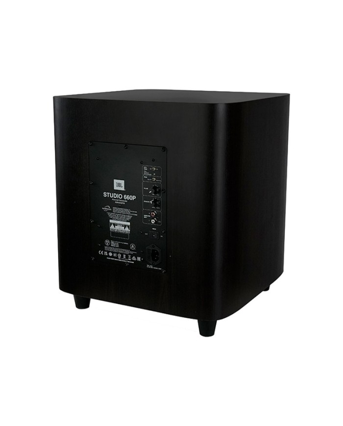 Subwoofer attivo bass reflex 1000W  JBL Studio 660P  Dark Wood