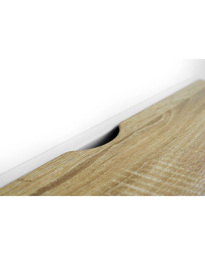 Base da parete per giradischi  Norstone ESSE WS  Bianco e Rovere