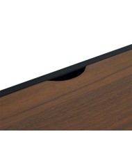 Base da parete per giradischi o elettroniche  Norstone ESSE WS  Noce