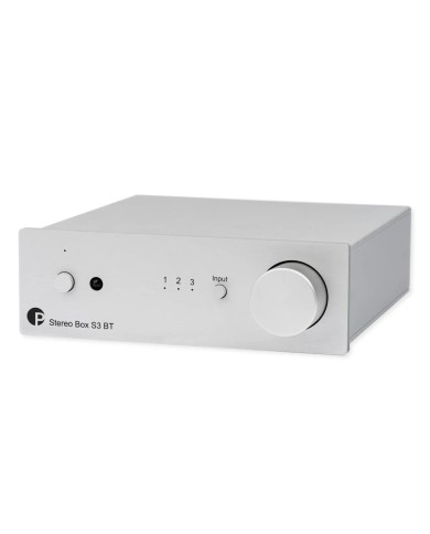 Amplificatore stereo compatto con BT  Pro-Ject Stereo Box S3 BT  Silver