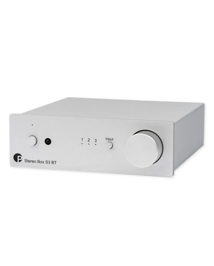 Amplificatore stereo compatto con BT  Pro-Ject Stereo Box S3 BT  Silver