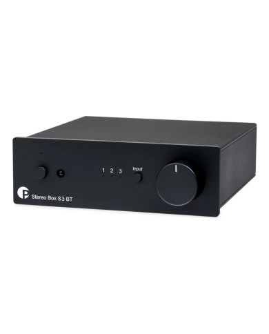 Amplificatore stereo compatto con BT  Pro-Ject Stereo Box S3 BT  Nero