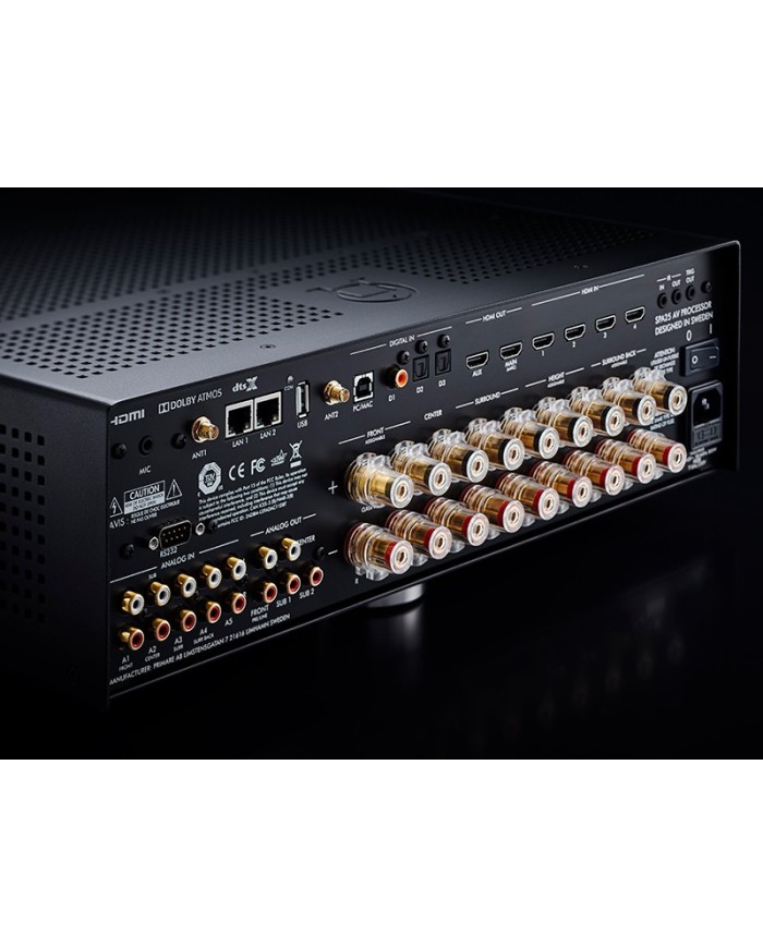 Amplificatore Integrato AV a 11 canali  Primare SPA25 Prisma  Nero