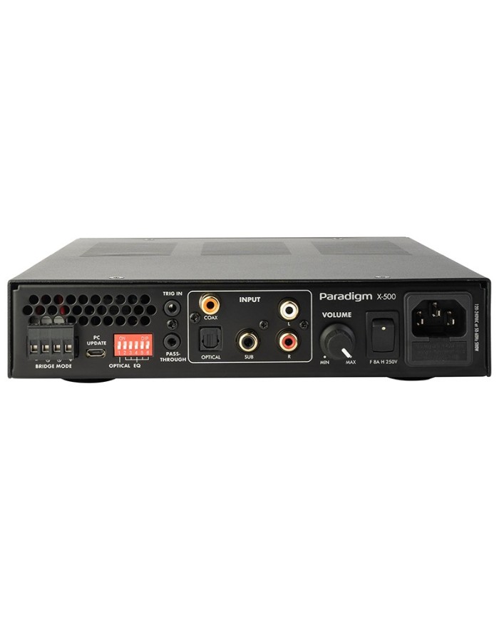 Amplificatore per Custom Installation in classe D  Paradigm X-500  Nero