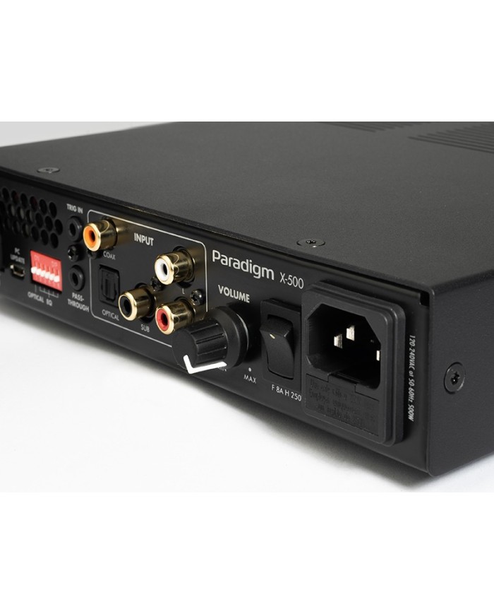 Amplificatore per Custom Installation in classe D  Paradigm X-500  Nero