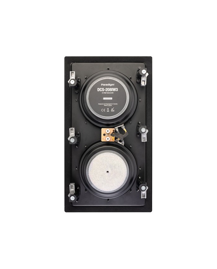 Subwoofer da incasso a muro della Serie Defiance  Paradigm DCS-208IW3