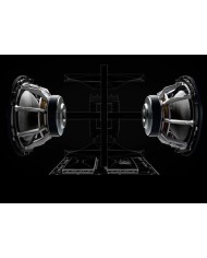 Subwoofer attivo in classe D Hypex 2000 W  B&W DB2D  Nero Laccato
