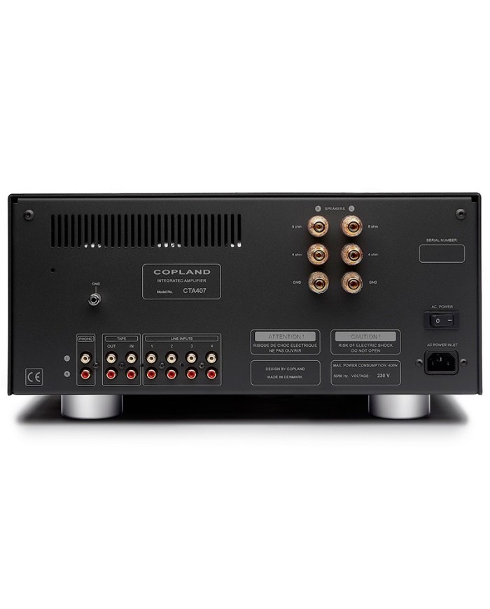 Amplificatore integrato a valvole  Copland CTA 407  Silver