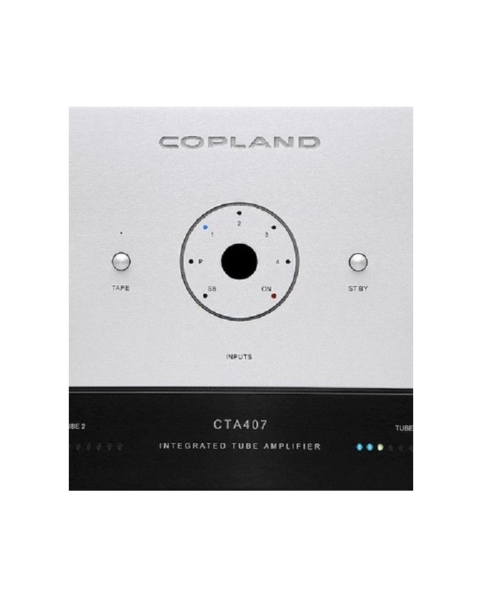 Amplificatore integrato a valvole  Copland CTA 407  Silver