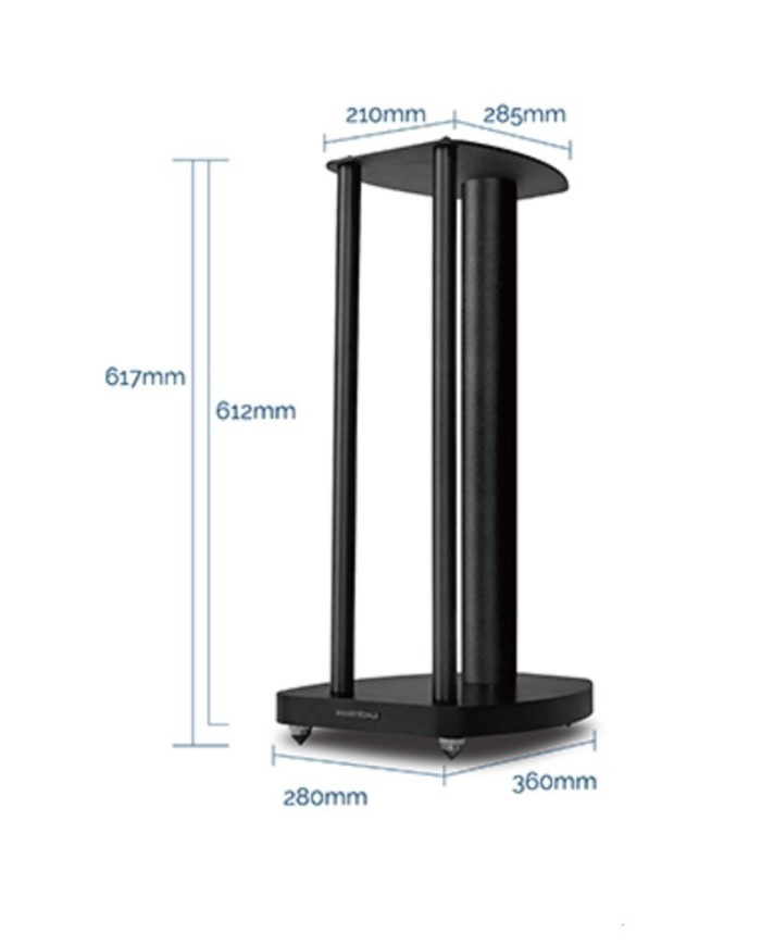 Stand per altoparlanti Wharfedale EVO 4 1  Wharfedale Stand 4.1  Nero