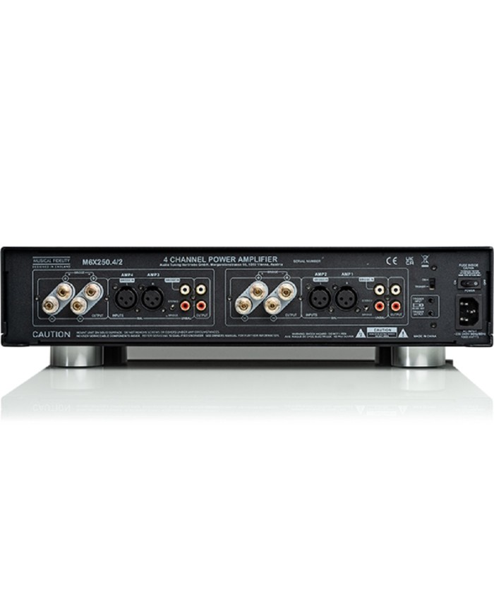 Amplificatore Finali Multicanale  Musical Fidelity M6x 250.4/2  Silver