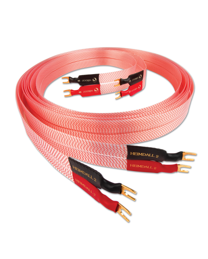 Cavo per diffusori Flatline  Nordost Heimdall 2 Speaker Cable Forcella