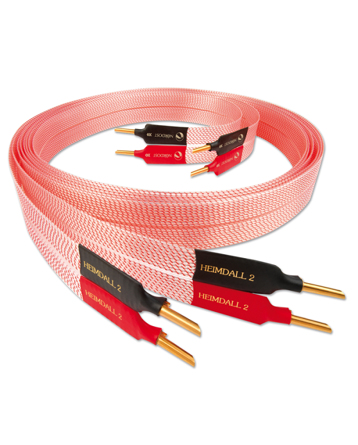 Cavo per diffusori Flatline  Nordost Heimdall 2 Speaker Cable Banana