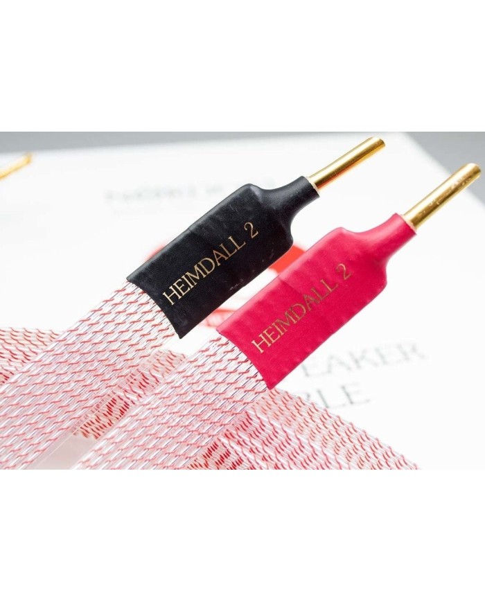 Cavo per diffusori Flatline  Nordost Heimdall 2 Speaker Cable Banana