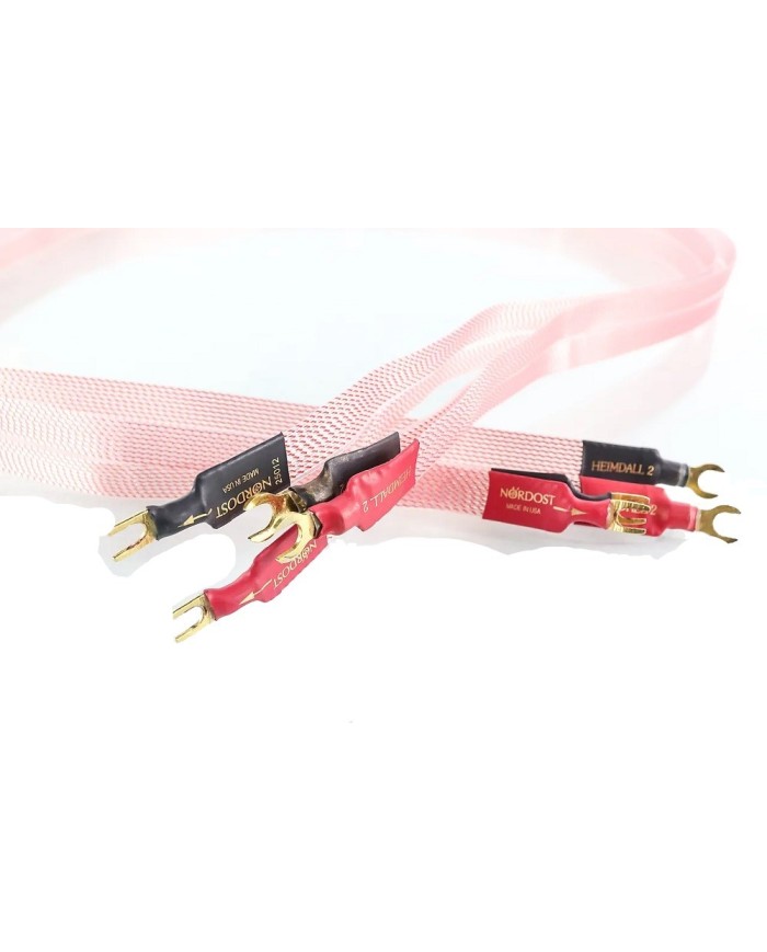 Cavo per diffusori Flatline  Nordost Heimdall 2 Speaker Cable Forcella