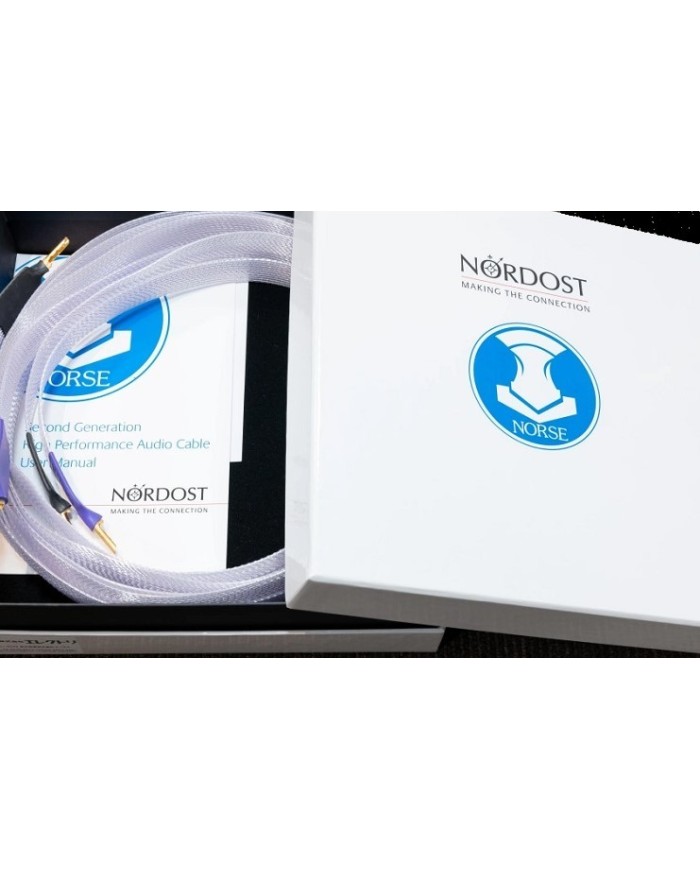 Cavo per diffusori Flatline  Nordost Heimdall 2 Speaker Cable Forcella