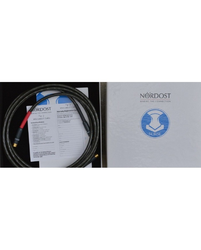 Cavo di segnale schermato  Nordost Tyr 2 Analog interconnect RCA