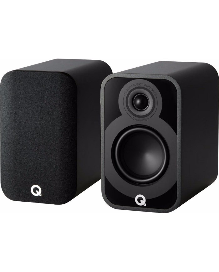Q Acoustics 5020  Diffusore da scaffale 2 vie bass reflex  Nero Opaco