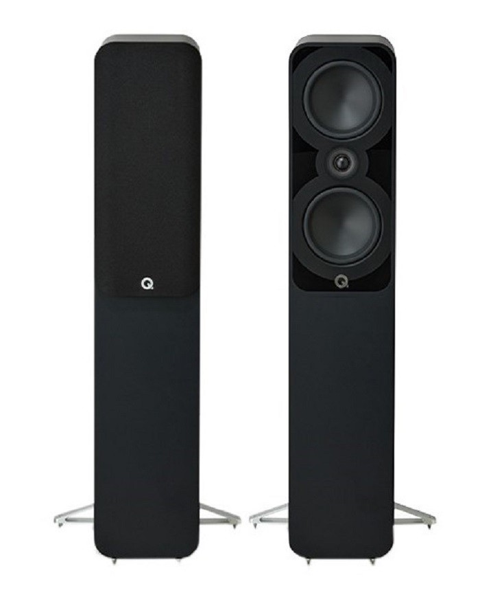 Diffusore da pavimento a 2 vie bass reflex  Q Acoustics 5040  Nero Matt